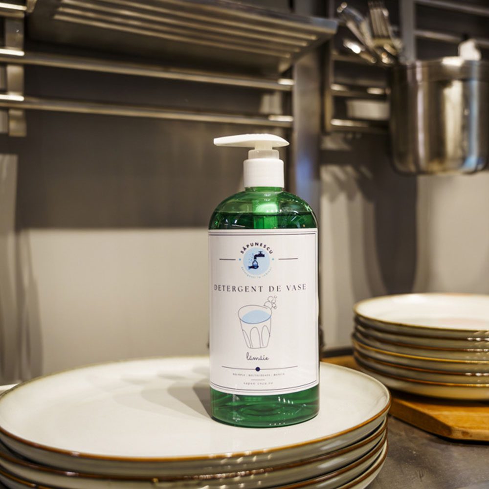 detergent pentru vase impecabil de curate