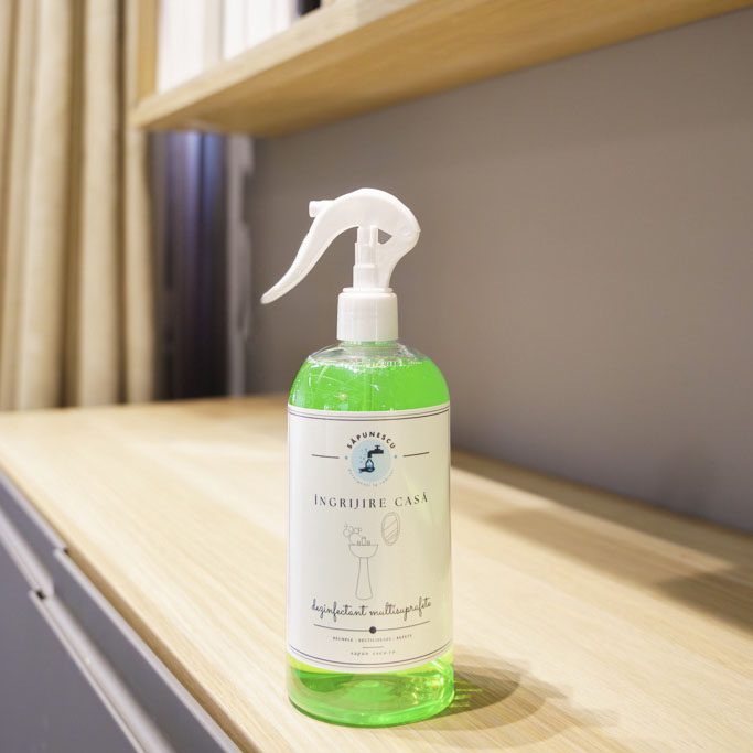 Detergent de vase lichid cu lămâie Săpunescu