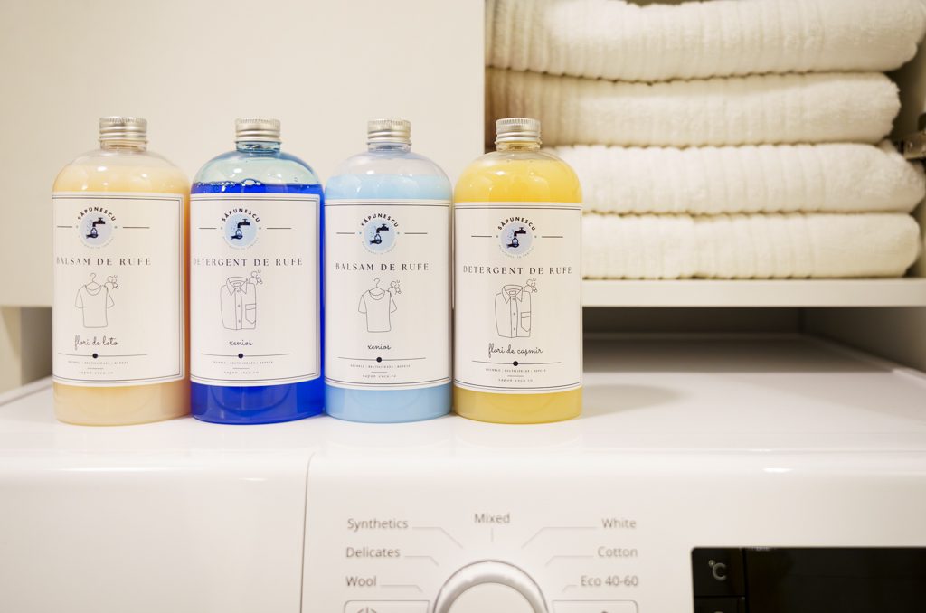 Gama detergenti de rufe Săpunescu