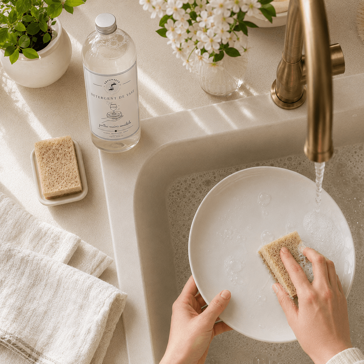 Detergent de vase Delicat Sapunescu