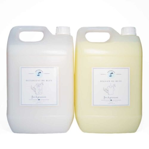 Pachet detergent si si balsam lichid Flori de primavara