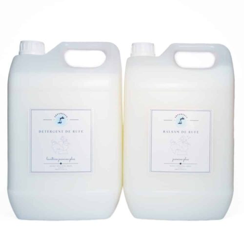 Pachet balsam si detergent lichid rufe Jasmine Plus
