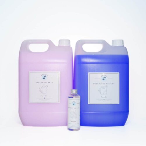 Pachet 3 in 1 detergent balsam si parfum Lavanda