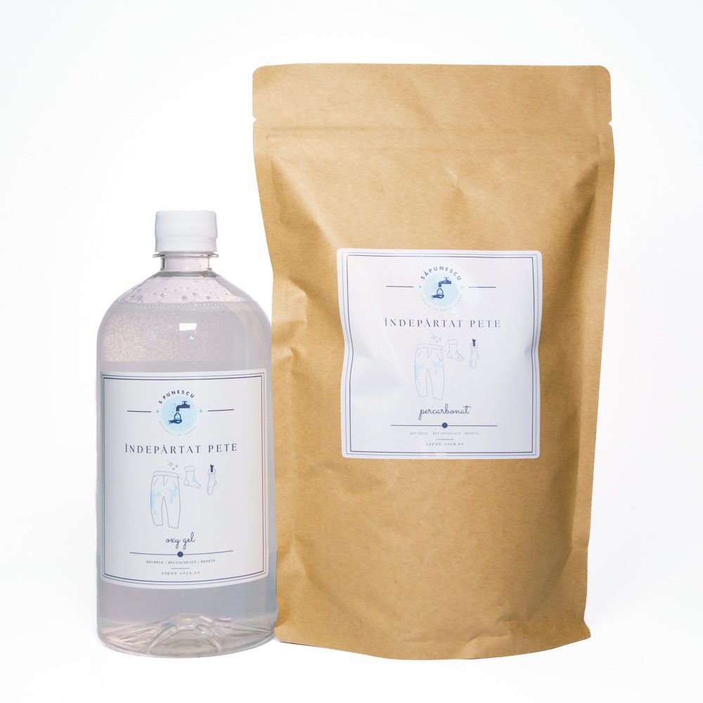 Pachet solutii anti pete cu Pecarbonat Sapunescu